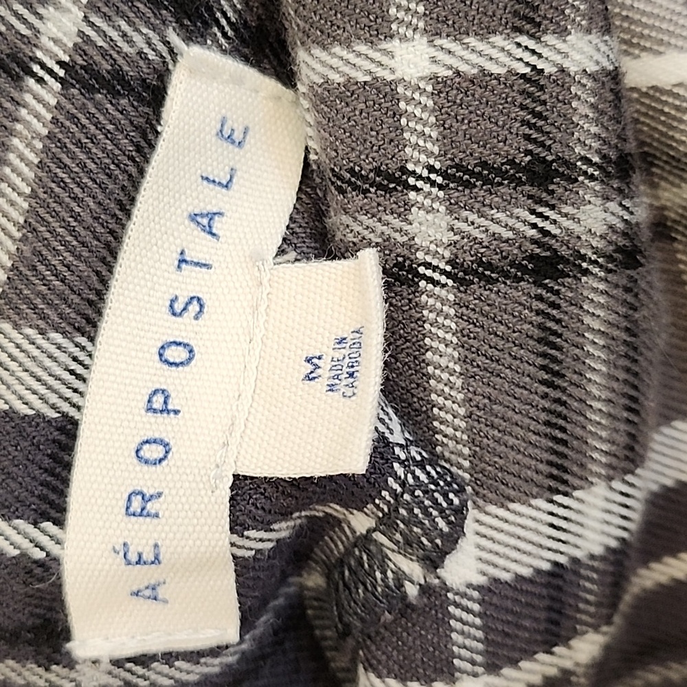 Aeropostale Y2K Plaid Notched-Hem Skirt Size  Academia Medium - Picture 4 of 16
